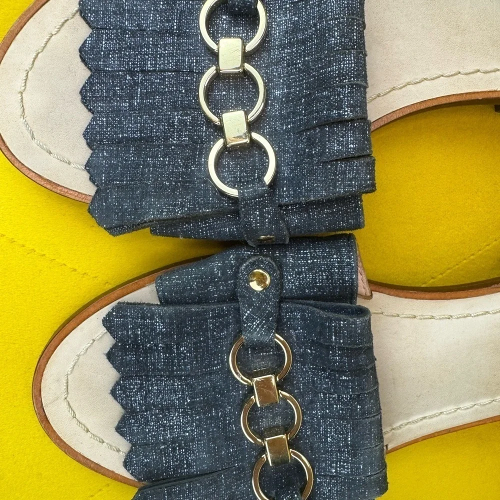 Kate Spade Blue Sandals with Classic Design